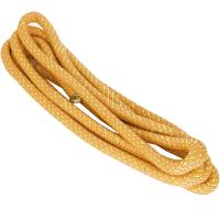 Скакалка для х/г AS4 ПП+ПА d10,5мм, 3м жёлт/серебро с люрексом / AL