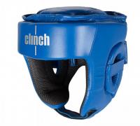 Шлем защитный CLINCH(TOP SOFT), для кикбоксинга, синий, DX, S / WS