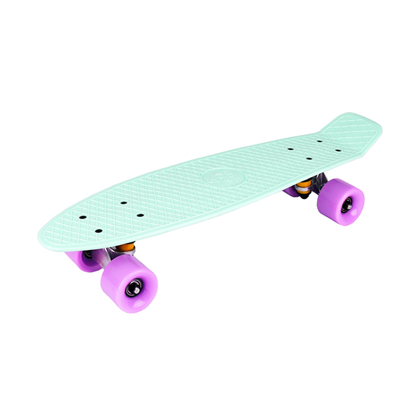 Доска-круизер Vinca Sport DS 01 violet/mint, дека 22,5*6", колеса PU / AL