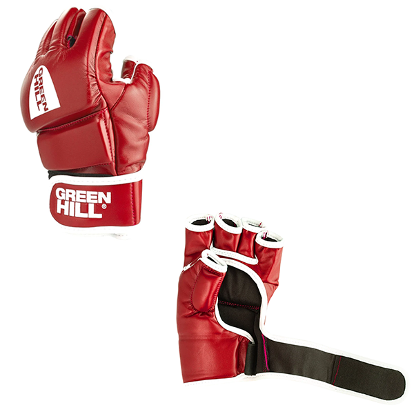 Перчатки MMA Green Hill Combat Sambo (XL.красный) / MMC-0026