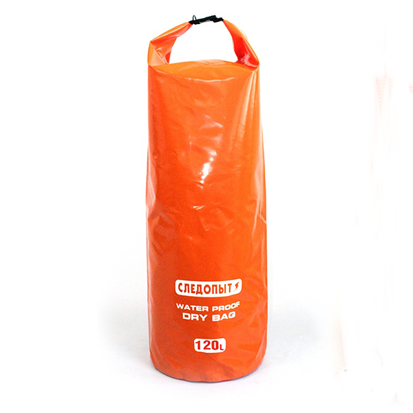 Гермомешок "СЛЕДОПЫТ - Dry Bag" без лямок, 120 л, цв. оранжевый / PF-DBS-120
