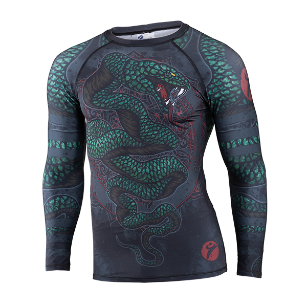 Рашгард для MMA Rusco Snake, детский (M) / 16290