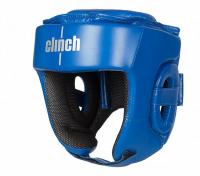 Шлем защитный CLINCH(TOP SOFT), для кикбоксинга, синий, DX, L / WS