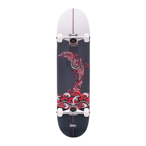Скейтборд RIDEX  31.6″X8″, ABEC-5, Blacksea / 14279