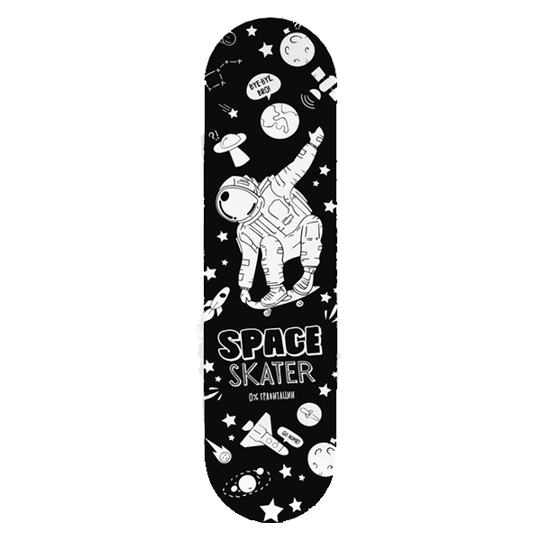 Шкурка для скейта «Space» / 3824987