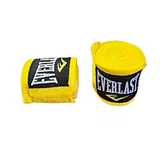 Бинт боксерский Everlast PK (х/б+эластан) желтый 2,5 м. / 6576