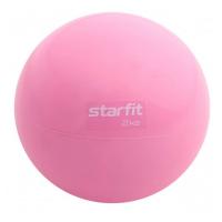 Медбол STARFIT GB-703 2 кг, розовый пастель / 18929
