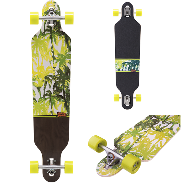 Лонгборд RIDEX 39″X9.625″, ABEC-7, Bamboo / 11629