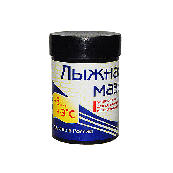 Мазь (сцепления) лыжная (35гр баночка) +3-3 С "Gekars"