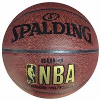 Мяч баскетбольный №7 Spalding Gold, вес 570-650гр, окружность 75-78cм, композитная кож / SP-9 14320