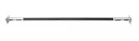 Турник раздвижной 1450-1700 цв. серебро-черный FLEXTER PROFI / ТР1450-13.12-FLX P