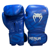 Перчатки боксерские Venum Contender 1.5 X T сине-белый кож/зам 8 унц / 6685