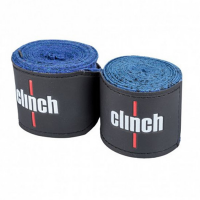 Бинт боксерский CLINCH, 3.5 м (синий, эластик) / WS