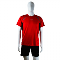 Форма спортивная CLIFF взрослая красно-черная р.2XL (54) (185-190см) / 2994