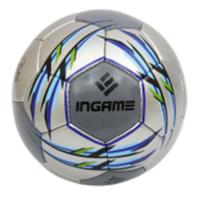 Мяч футбольный INGAME MATCH серый IFB-112 / WS