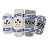 Комплект защиты для тхэквондо Dae do (WTF), белый, L / WS