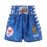 Шорты ФТБР-TEAM RUSSIA Reyvel (XL, синий)