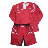 Комплект рашгард/шорты (2) VENUM UFC, взрослый,красный, S / WS