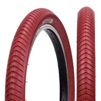 Покрышка для велосипеда KRYPTON BMX BLAZE 20X2.40 Dark Red 27TPI / 741608