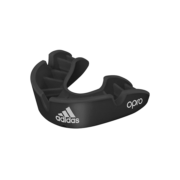 Капа одночелюстная Opro Bronze Gen4 Self-Fit Mouthguard черная (размер Senior) / adiBP31