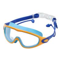 Очки-маска для плавания с берушами 25DEGREES Fusion Navy/Blue/Orange 25D25001, детский / 5247