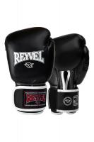 Перчатки боксёрские Reyvel винил 80 16oz (Черный)
