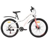 Велосипед TechTeam ARIA 26"х14" белый / TT