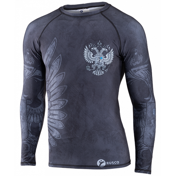 Рашгард для MMA Rusco Black Herb, взрослый (XS) / 16278