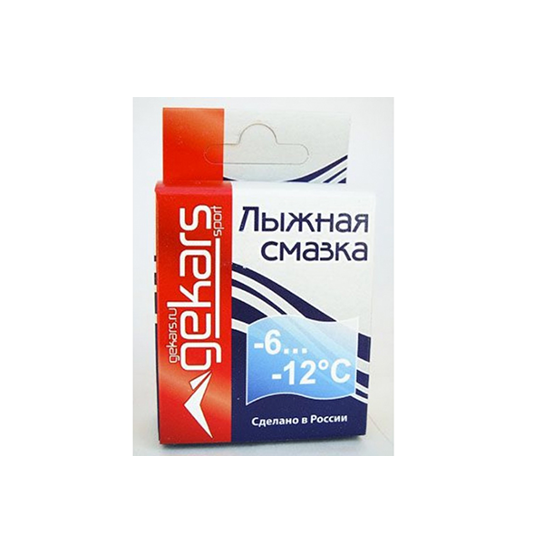 Смазка скольжения (парафин) -6..-12 С, 50гр "Gekars"