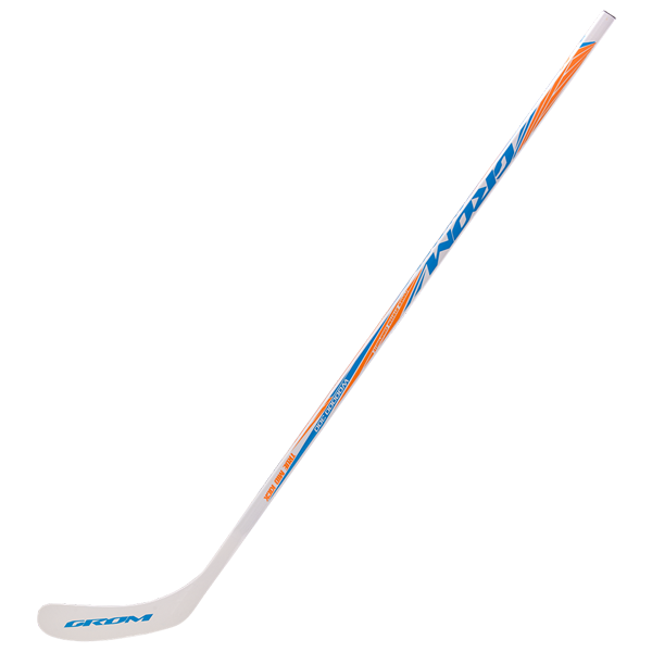 Клюшка хоккейная GROM Woodoo300 composite, SR, белый, левая / 12237