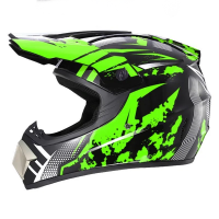 Мото шлем кроссовый с очками для мотоцикла р. М / Virtue Helmet