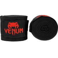 Бинт боксерский Venum PK (х/б+эластан) черный 3,5 м. / 6984
