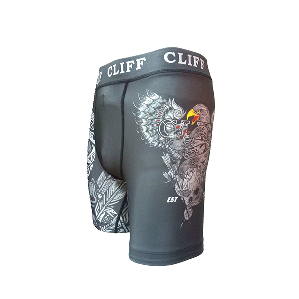 Шорты компрессионные ММА Cliff C4.0 Gray Eagle р.M / 5290