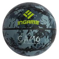 Мяч баскетбольный INGAME CAMO №7 серый / WS