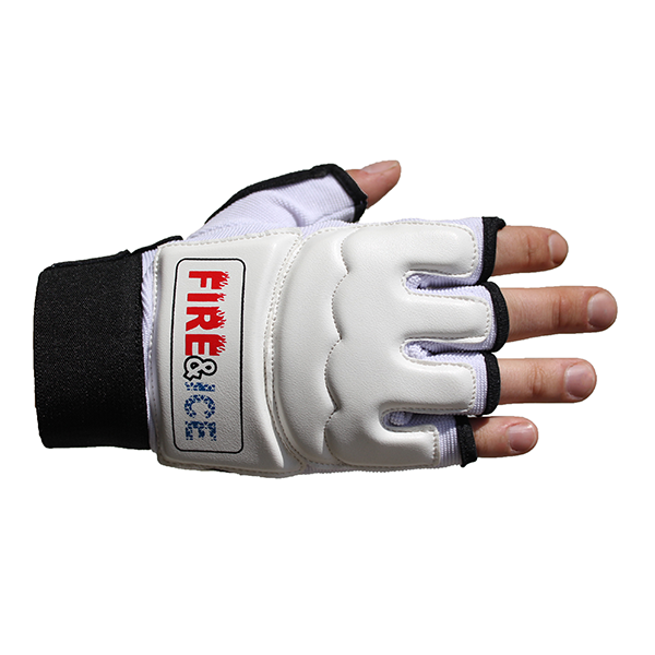 Перчатки для тхэквондо(WTF/WKF), DX, белые, L / WS