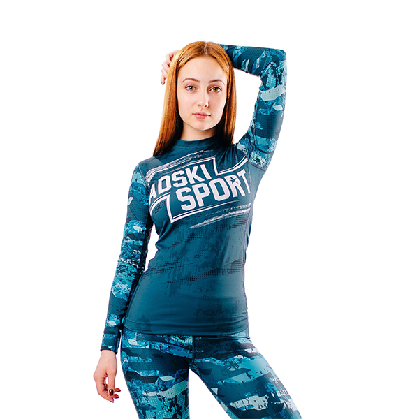 Рашгард с длинным рукавом Marble, S / RF18-16