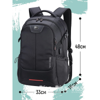 Рюкзак городской M65-81407, black / M65-81407-black