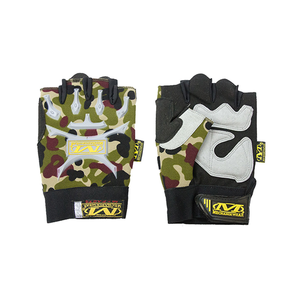 Перчатки велосипедные MECHANIX WEAR, силиконовые вставки, камуфляж, L / WS