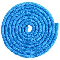 Скакалка голубая 2,5м УТЯЖЕЛЕННАЯ д/худ..гимнастики, d-10мм, 180гр, класс Мастер / Е080Гол 16383