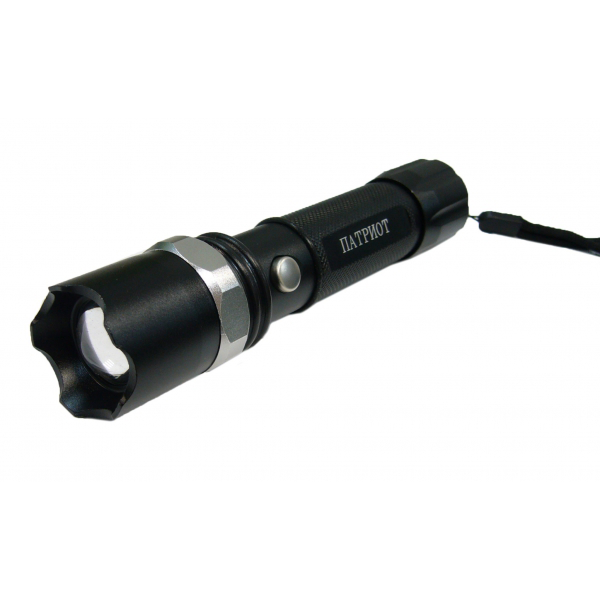 Фонарь ручной Патриот SL-008С (1LED,14500,(1R6), ZOOM)