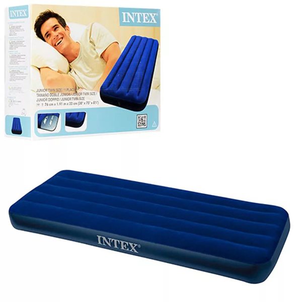 Матрас INTEX 76*193*22 синий
