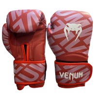 Перчатки боксерские Venum Contender 1.5 XT красно-белый кож/зам 8 унц / 7416