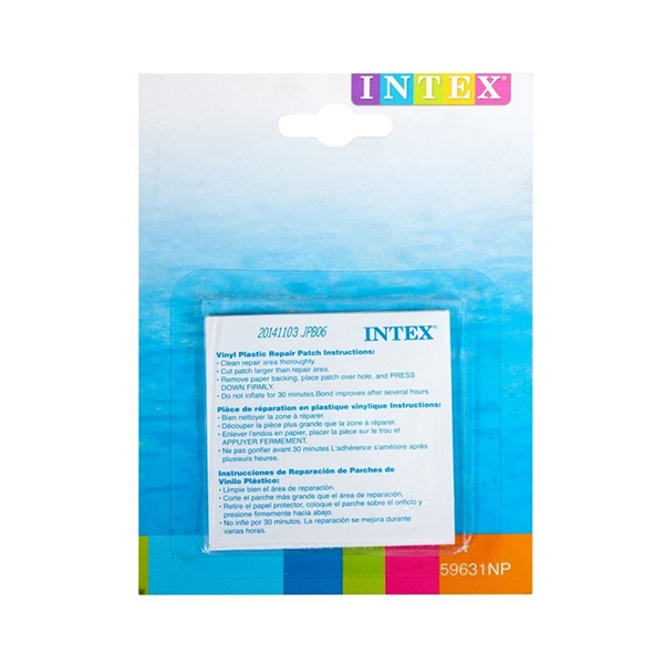 Ремкомплект INTEX Заплатки самоклеющиеся 6шт / 93397