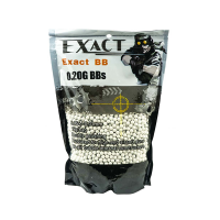 Шары для страйкбола 0,20g /1kg  5000 шт White  (EXACT) / EX-020-1