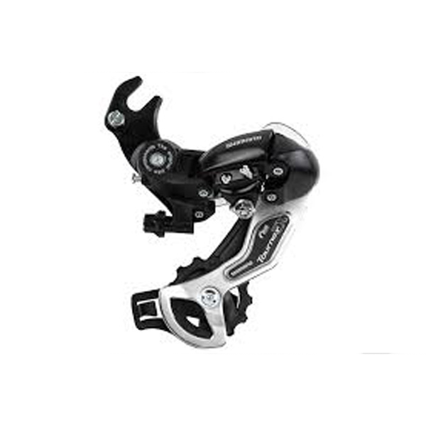 Переключатель скоростей задний (крюк), аналог Shimano TX35, черный, бренд "S" / 3132658-58