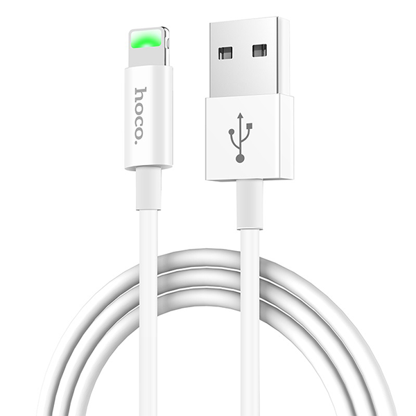 Кабель USB - Apple 8 pin/1м HOCO X43 2.4A White