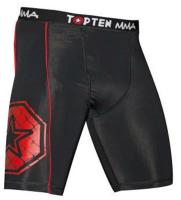 Шорты компрессионные TOPTEN MMA Black (XL) / 1887-9