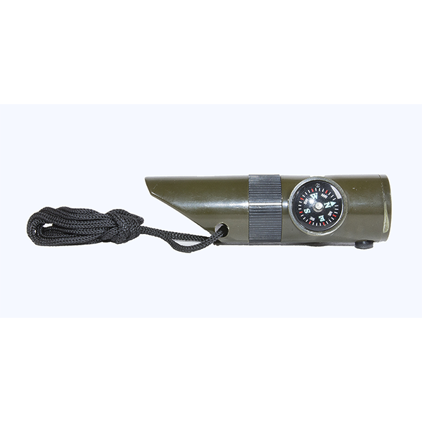 Многофункциональный комплект выживания (Whistle 7 in 1), olive / 3050B