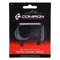Колодки тормоз. органич. COMIRON RESIN P01, для тормоз.систем: TEKTRO,X-SPARK,YINXING, 2шт / 686503