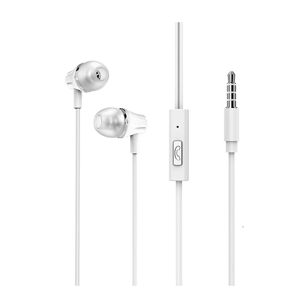 Наушники с микрофоном BOROFONE BM21 (гарнитура) Белые
